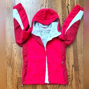 Columbia Women Winter Snow Jaquet insulated women's Red size S